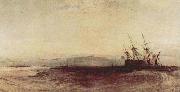 Joseph Mallord William Turner Ein gestrandetes Schiff Sweden oil painting artist